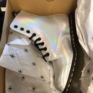 Dr. Martens Metallic Boot Size 7
